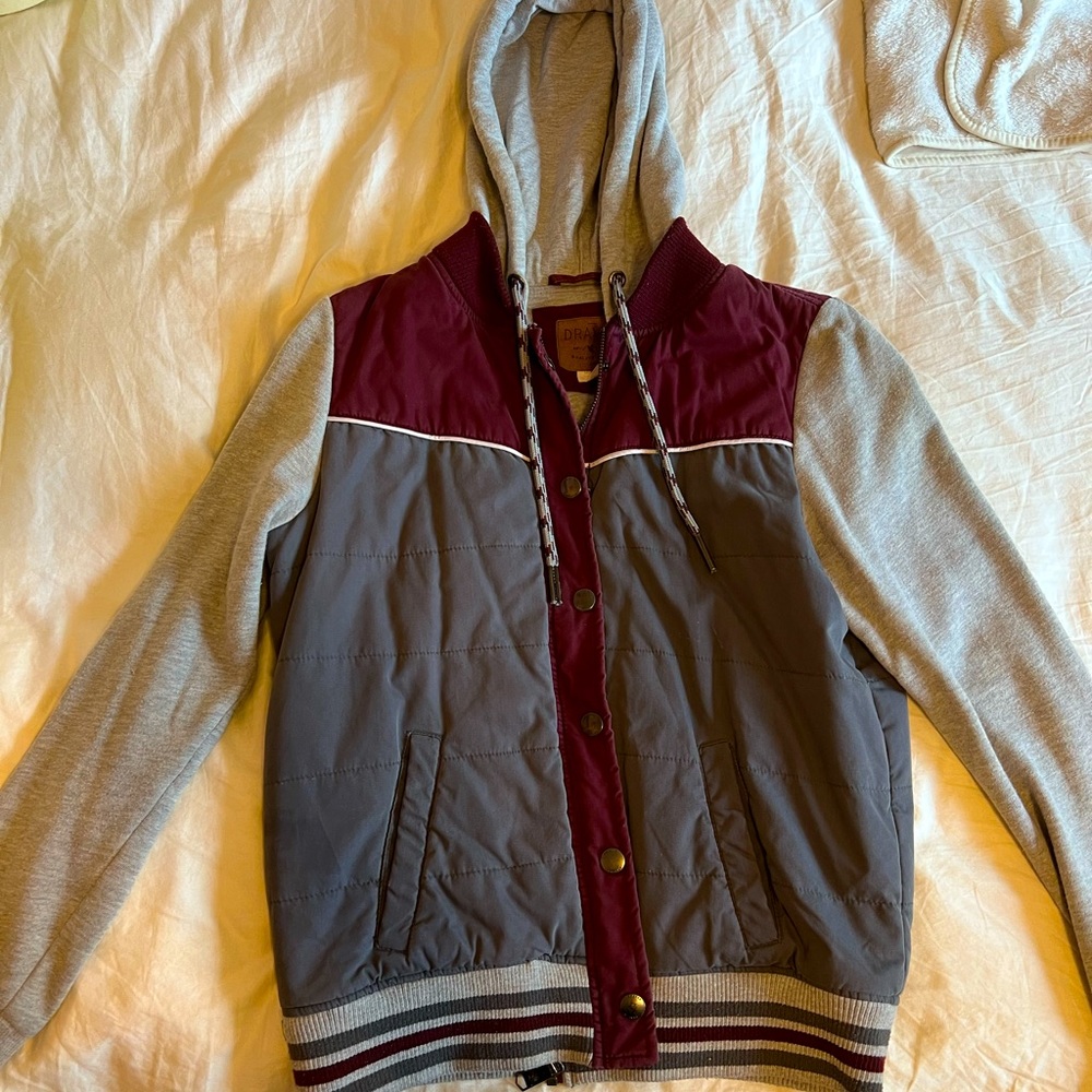 Dravus varsity jacket from zumies womens medium true to size